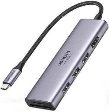 UGREEN CM511 6-in-1 Multifunction Adapter with 4K HDMI (35999), фото 4
