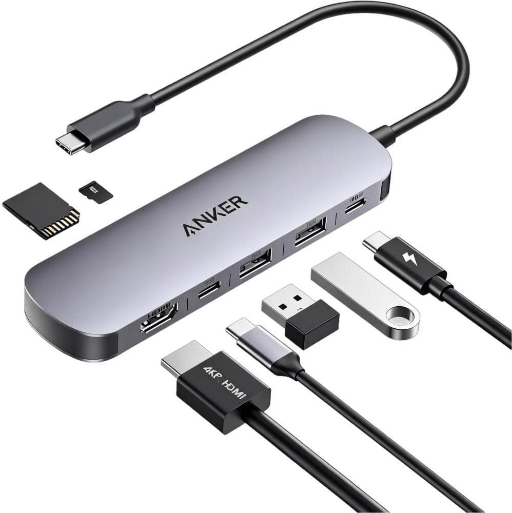Anker Nano USB-C Hub 7-in-1 100W 4K (A83D2HA1), фото 3