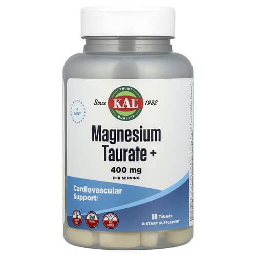KAL Magnesium Taurate + 200 mg 90 Tablets