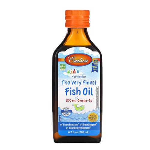 Carlson Kid's Norwegian The Very Finest Fish Oil 800 mg 200 мл Апельсин