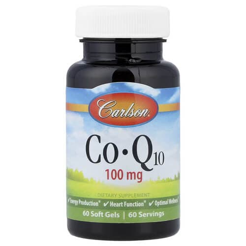 Carlson CoQ10 100 mg 60 рідких капсул
