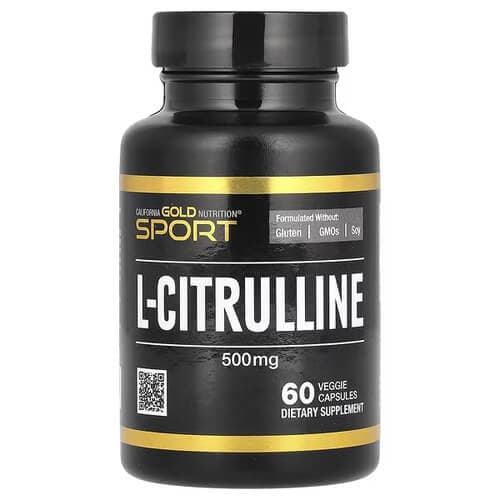 California Gold Nutrition L-Citrulline 500 mg 60 капсул