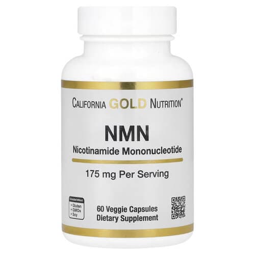 California Gold Nutrition NMN 175 mg 60 Capsules