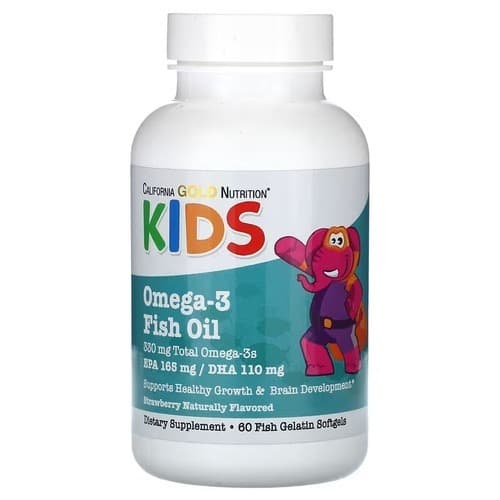 CGN Kid’s Omega-3 Fish Oil 60 Softgels