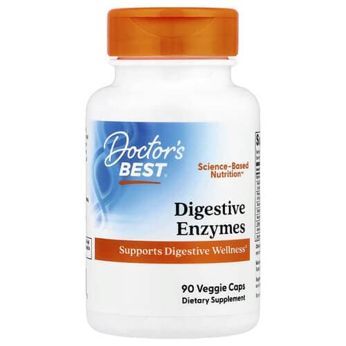 Doctor's Best Digestive Enzymes 90 Veggie Caps