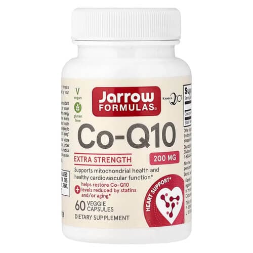 Jarrow Formulas Co-Q10 200 mg 60 рослинних капсул