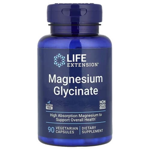 Life Extension Magnesium Glycinate 90 рослинних капсул