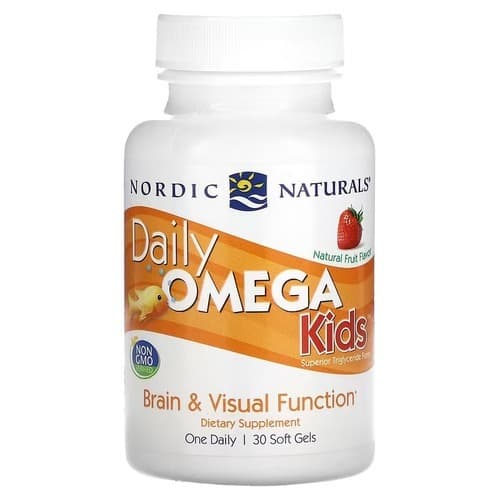 Nordic Naturals Daily Omega Kids 30 Soft Gels