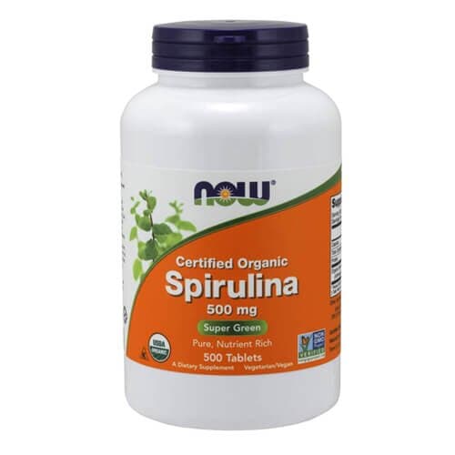 NOW Spirulina 500 mg 500 tablets