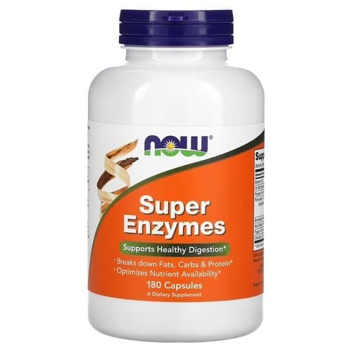 NOW Super Enzymes 180 Capsules