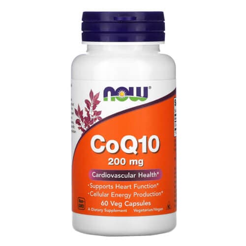 NOW Co Q10 200 mg 60 veg caps