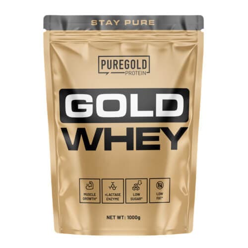 Pure Gold Whey Protein 1000 g - Strawberry Milkshake