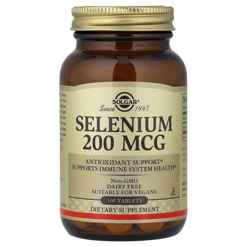 Solgar Selenium 200 mcg 100 Tablets