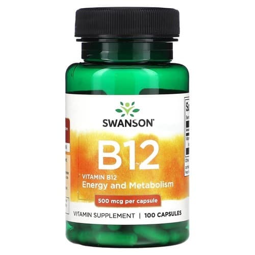 Swanson Vitamin B12 500 mcg 100 caps