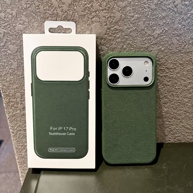 Woolen Case for iPhone 17 Pro Max / 18 Pro Max Green