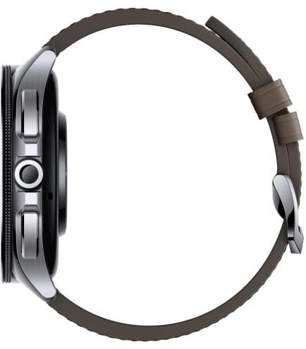 Π‘ΠΌΠ°ΡΡ-Π³ΠΎΠ΄ΠΈΠ½Π½ΠΈΠΊ Xiaomi Watch 2 Pro Bluetooth Silver Case with Brown Leather Strap (BHR7216GL)