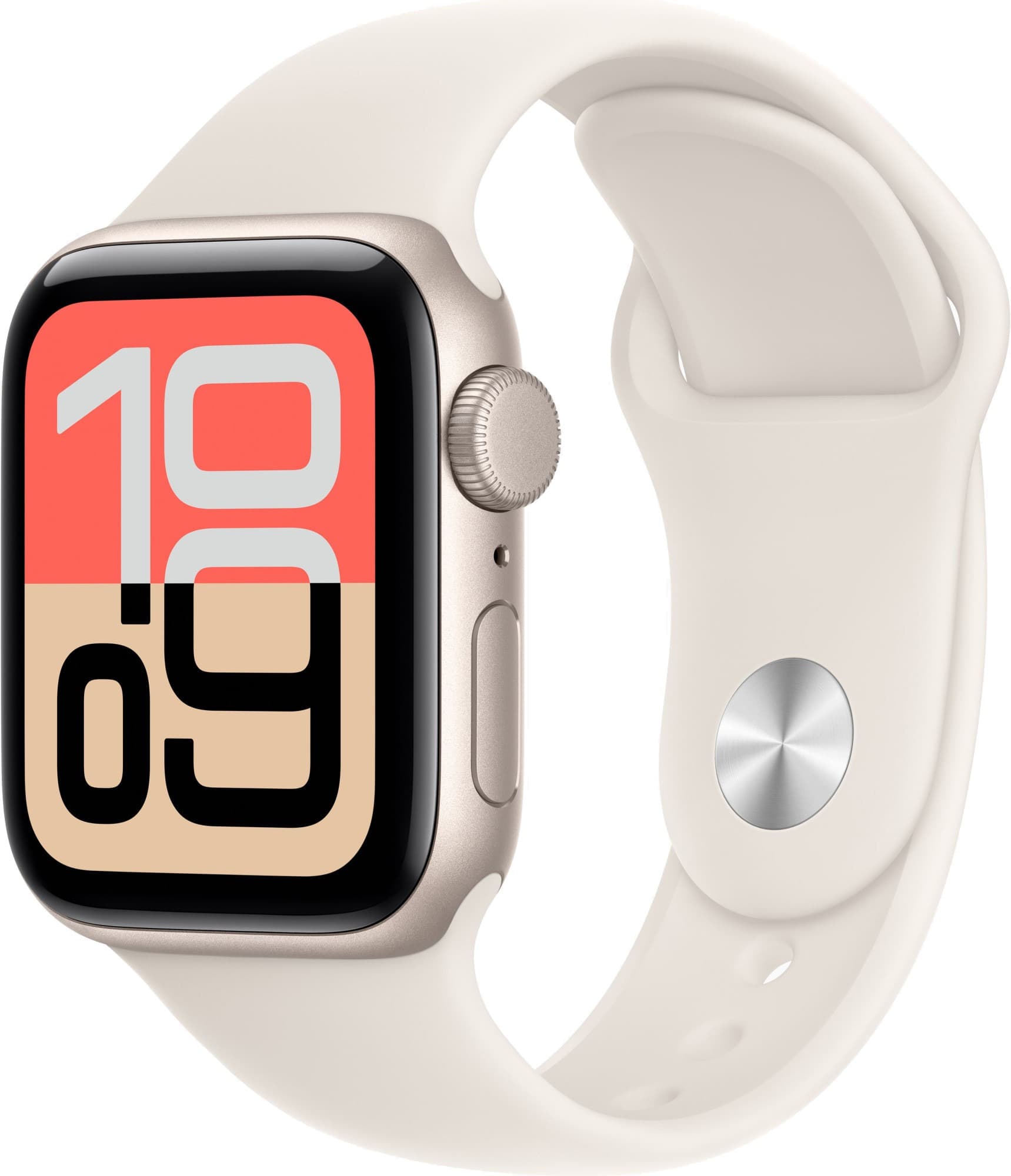 Смарт-годинник Apple Watch SE 3 GPS 40mm Starlight Alu. Case w. Starlight S. Band - S/M (MEH34)