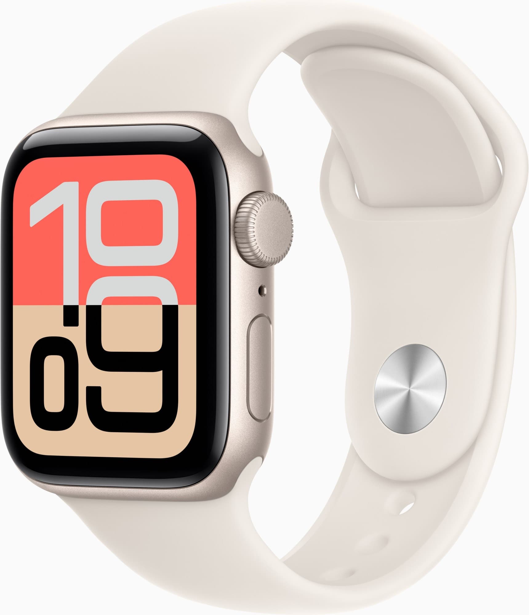 Смарт-годинник Apple Watch SE 3 GPS + Cellular 40mm Starlight Alu. Case w. Starlight S. Band - M/L (MEP74)