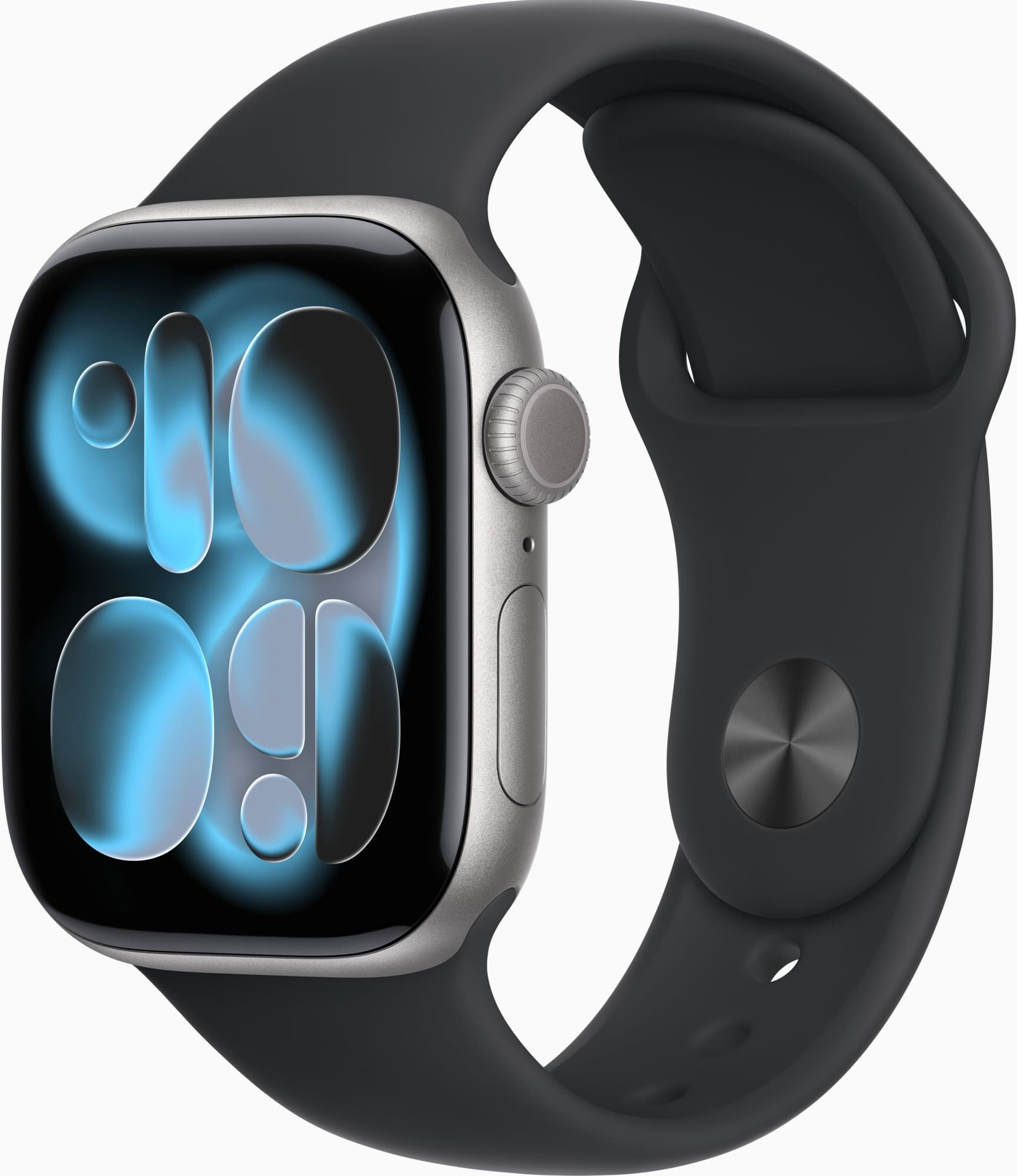 Смарт-годинник Apple Watch Series 11 GPS + Cellular 42mm Space Grey Alu. Case w. Black S. Band - M/L (MF8C4)