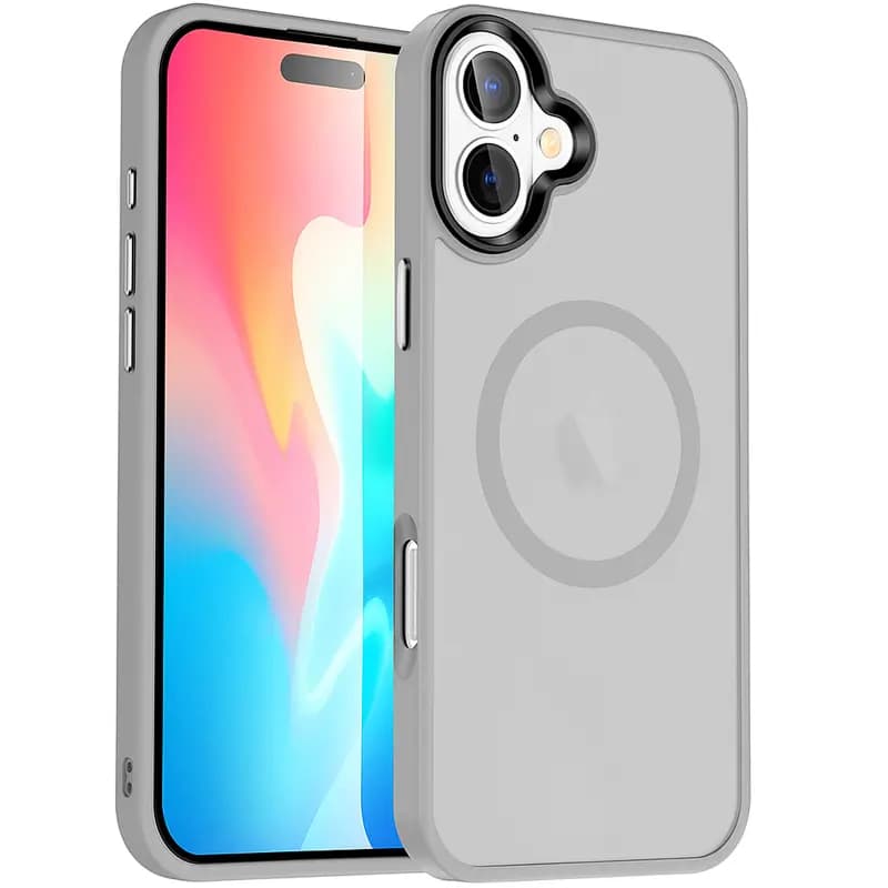 Чохол Ummi with MagSafe для Apple iPhone 17 (6.3") Gray