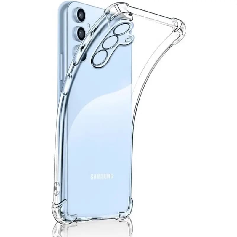 Чохол TPU GETMAN посилені кути Full Camera для Samsung Galaxy A56 5G / A36 5G Transparent